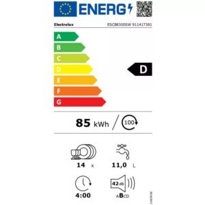 Lave vaisselle 60 cm ELECTROLUX ESC88300SW ComfortLift – Image 12