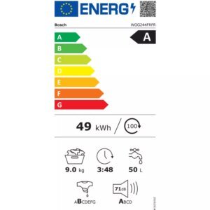 Lave linge hublot BOSCH WGG244FRFR Serenity – Image 8