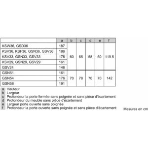 Congélateur armoire BOSCH GSN36VWEP – Image 2