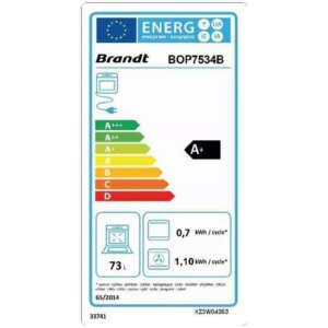Four encastrable BRANDT BOP7534B – Image 8