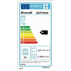 Four encastrable BRANDT BOP7534X – Image 3