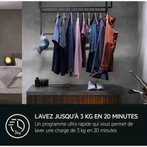 Lave linge hublot AEG LFR73H149Q – Image 6