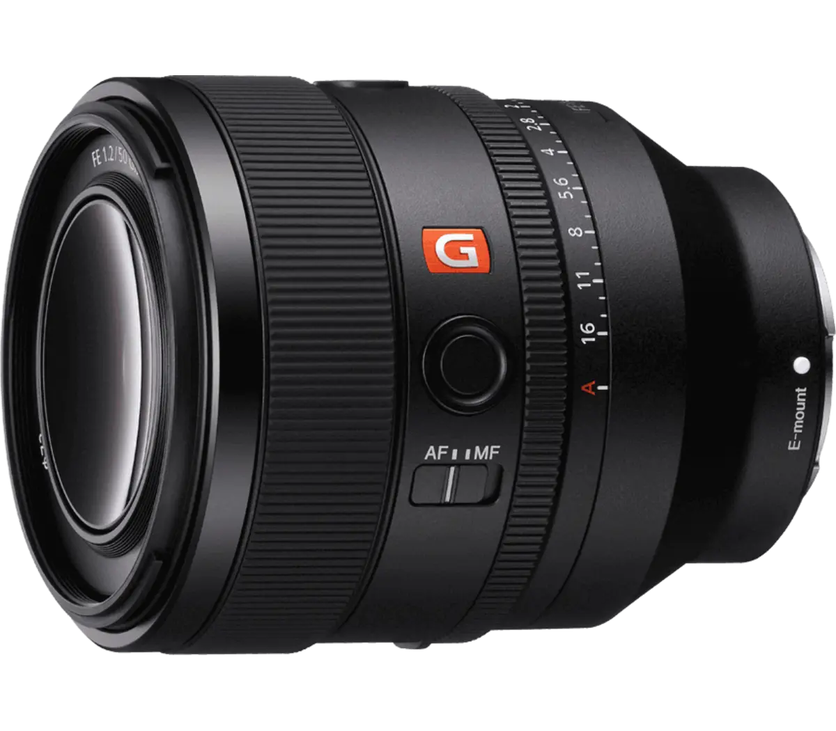 Objectif principal standard plein format FE 50 mm F1.2 GM Prime G Modèle : SEL50F12GM