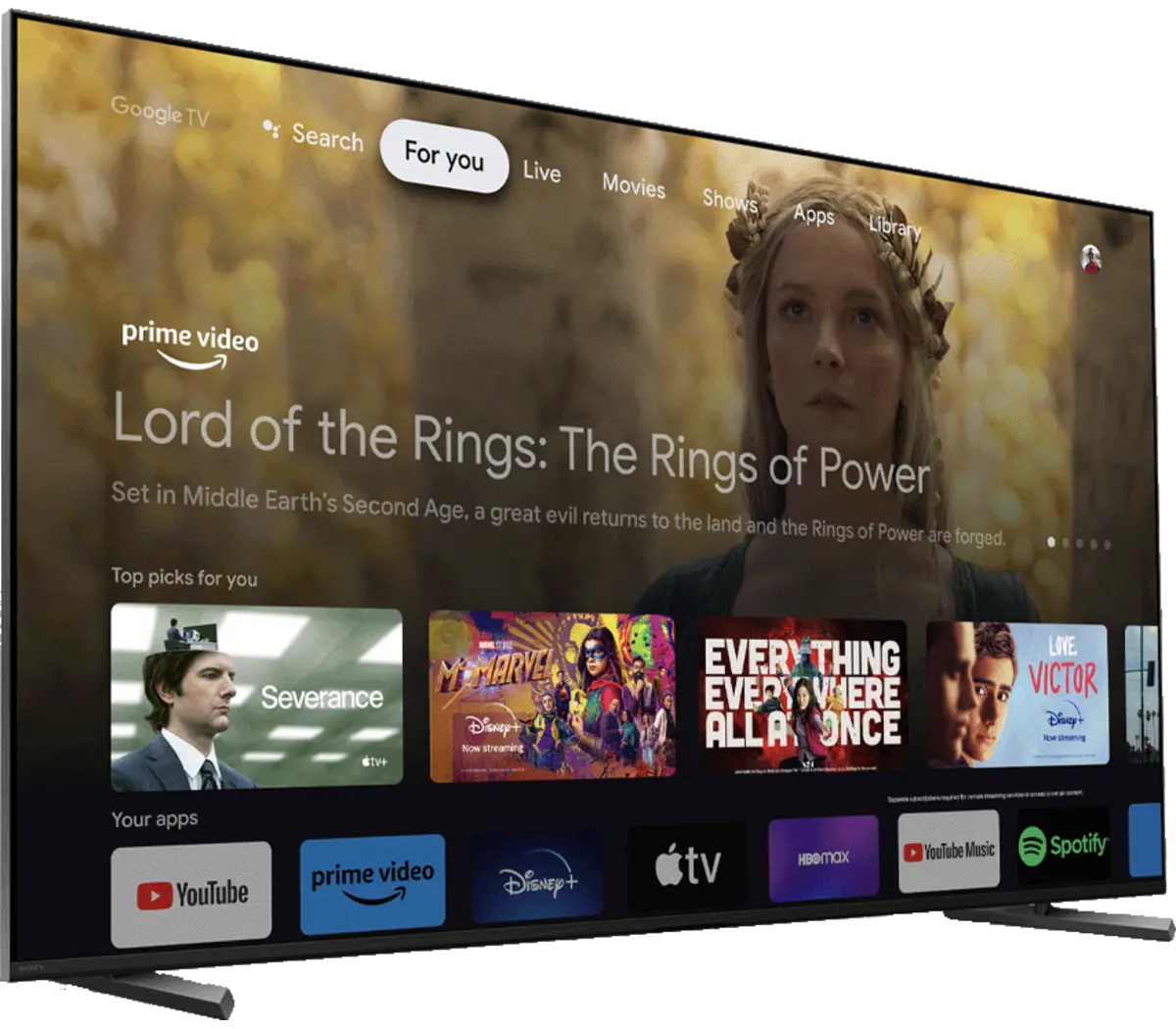 BRAVIA XR 65” Classe X90L Full Array LED 4K HDR Google TV (2023) Modèle : XR-65X90L – Image 6