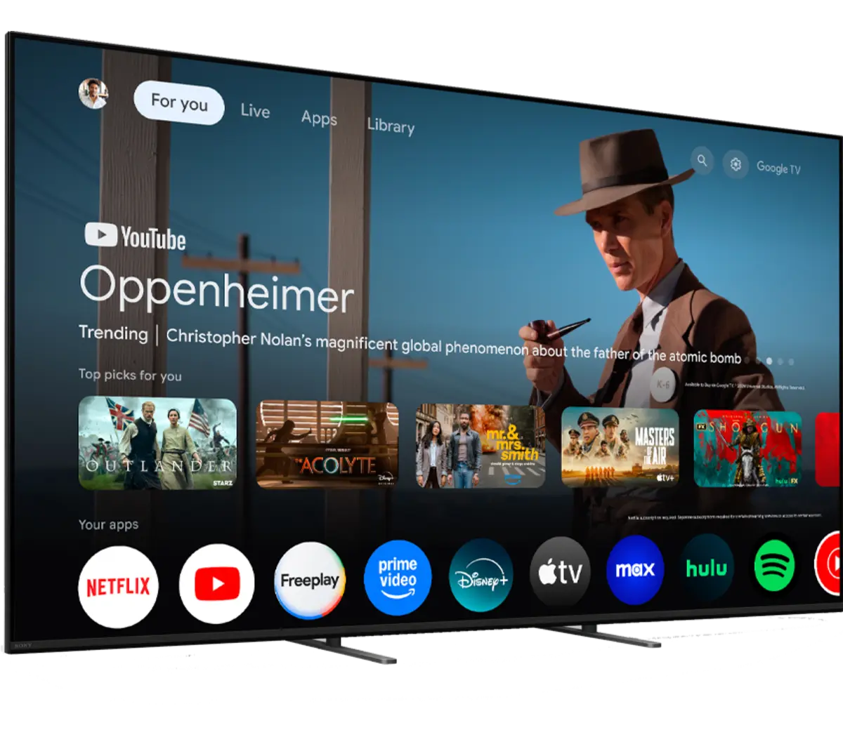 BRAVIA 5 65” Classe Mini LED 4K HDR Google TV (2025) Modèle : K-65XR50 – Image 5