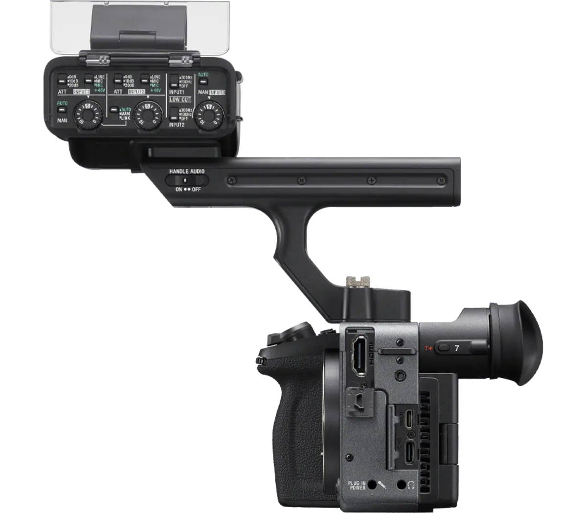 Cinema Line | Caméra de cinéma plein format FX2 avec poignée XLR Modèle : ILME-FX2