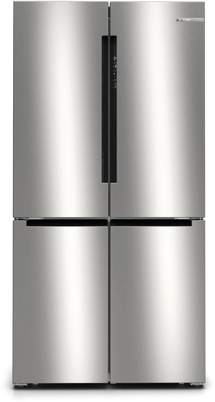 Série 4 Réfrigérateur multi-portes congélateur en bas 183 x 90.5 cm Acier brossé anti-traces, Total No Frost KFN96VPEA