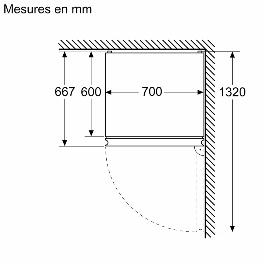 Série 4 Réfrigérateur combiné pose-libre 203 x 70 cm Couleur inox, Total No Frost KGN492LDF – Image 2
