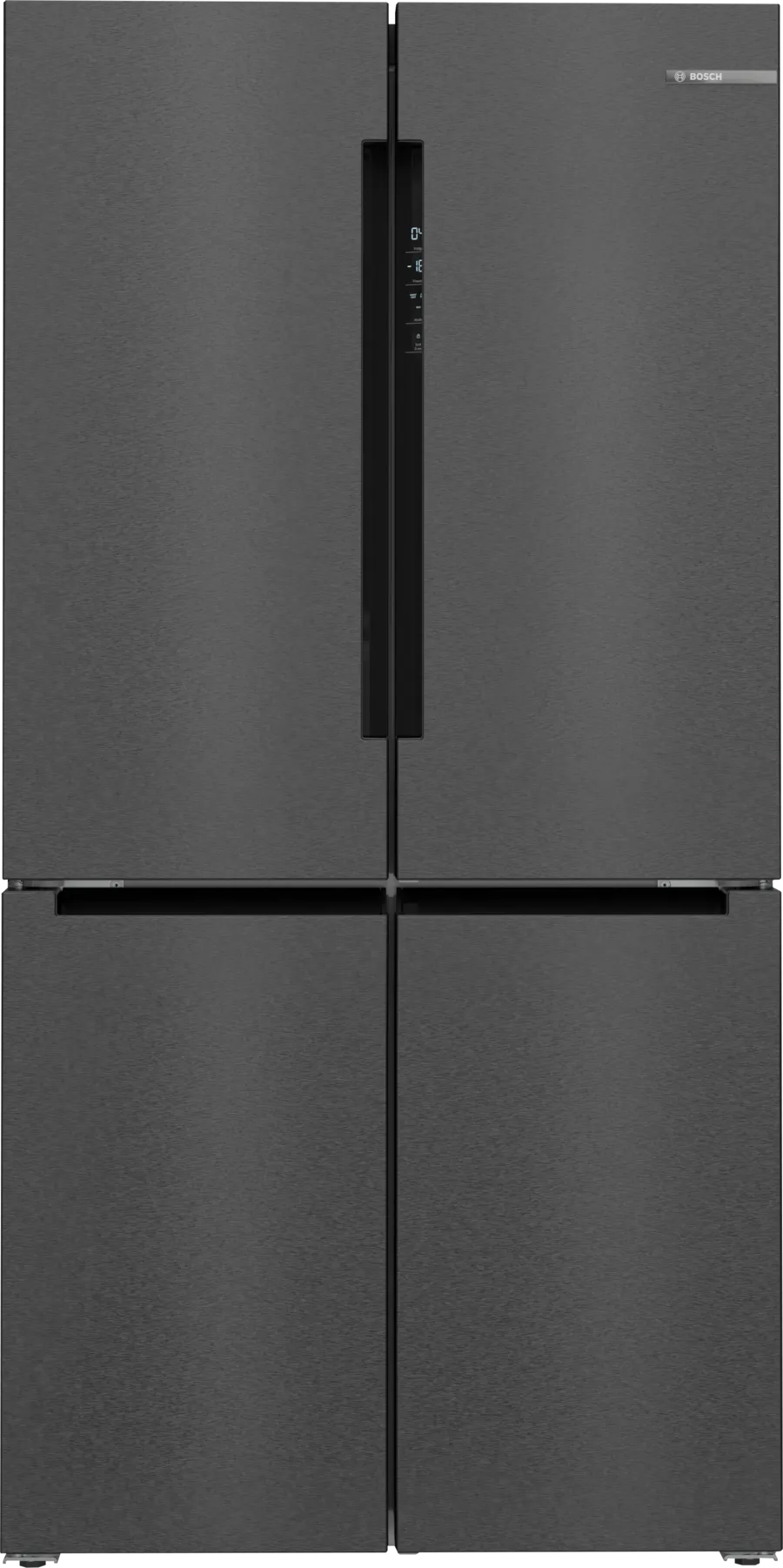 Série 4 Réfrigérateur multi-portes congélateur en bas 183 x 90.5 cm Acier brossé noir anti-traces, Total No Frost – Image 8