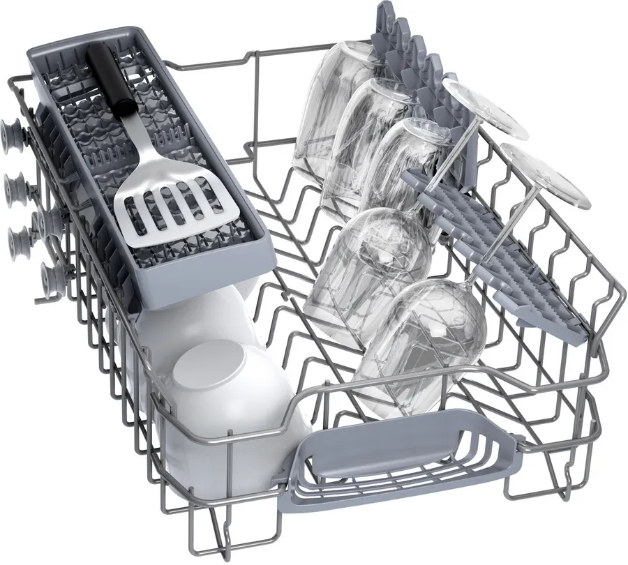 BOSCH- Série 2 Lave-vaisselle encastrable avec bandeau 45 cm Acier brossé – Image 3