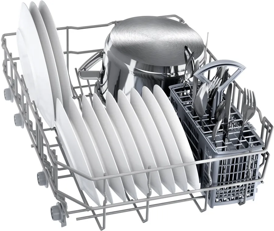 BOSCH- Série 2 Lave-vaisselle encastrable avec bandeau 45 cm Acier brossé – Image 4