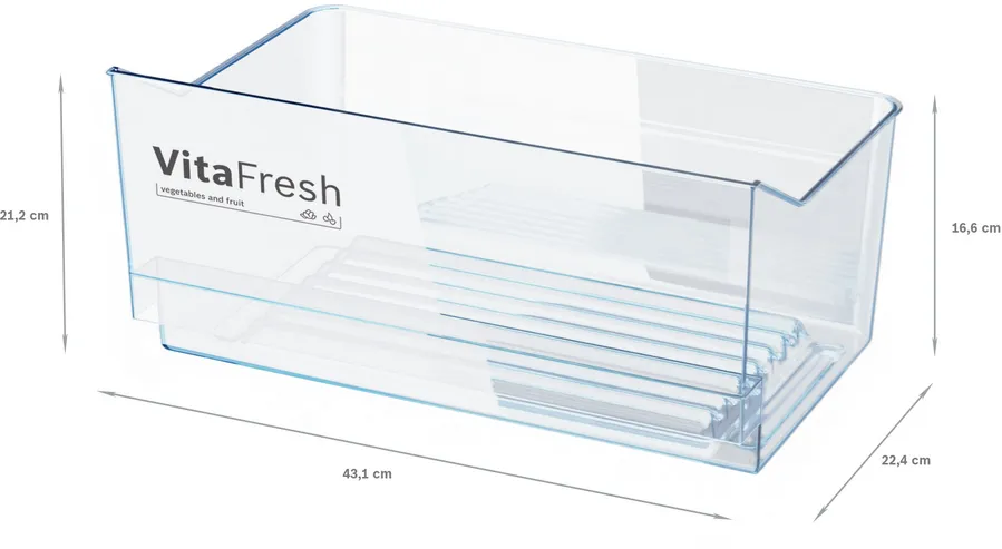 Série 4 Réfrigérateur pose-libre 186 x 60 cm Blanc KSV36VWEP – Image 5