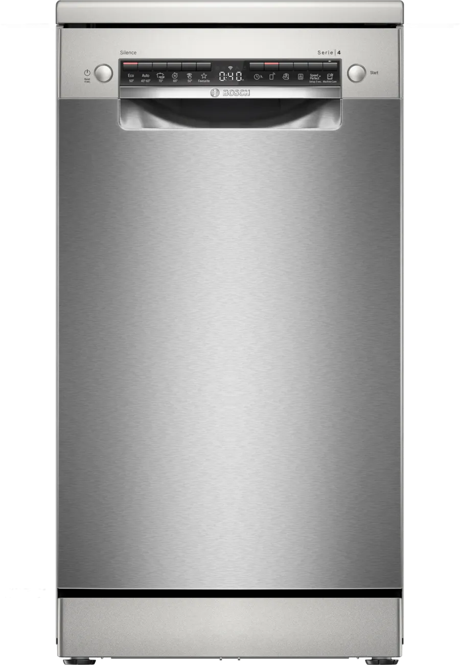 BOSCH-Série 4 Lave-vaisselle pose-libre 45 cm Acier brossé anti-traces – Image 6