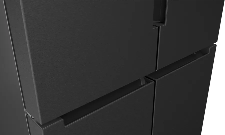 Série 4 Réfrigérateur multi-portes congélateur en bas 183 x 90.5 cm Acier brossé noir anti-traces, Total No Frost – Image 12