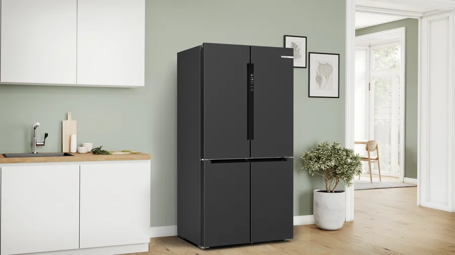Série 4 Réfrigérateur multi-portes congélateur en bas 183 x 90.5 cm Acier brossé noir anti-traces, Total No Frost – Image 13