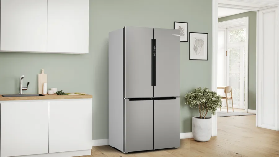 Série 4 Réfrigérateur multi-portes congélateur en bas 183 x 90.5 cm Acier brossé anti-traces, Total No Frost KFN96VPEA – Image 12