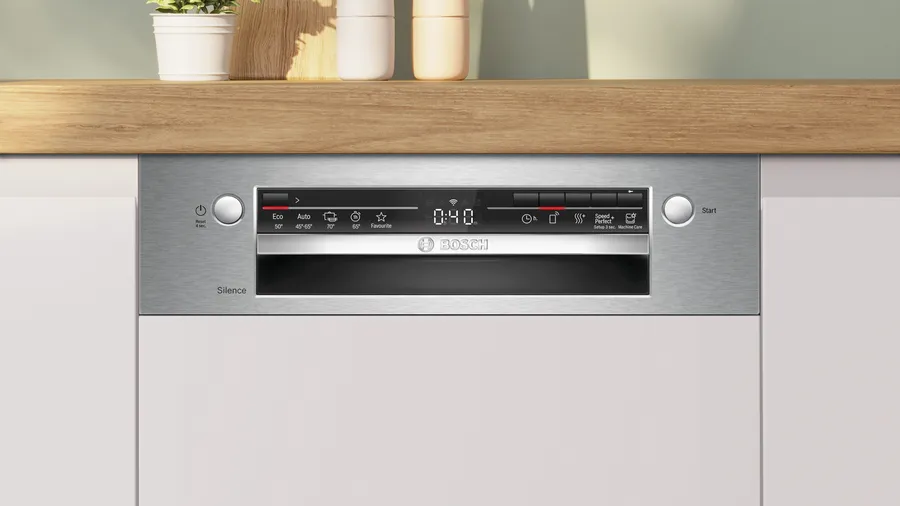 BOSCH- Série 2 Lave-vaisselle encastrable avec bandeau 45 cm Acier brossé – Image 7