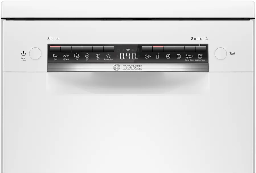 BOSCH-Série 4 Lave-vaisselle pose-libre 45 cm Blanc SPS4EMW61E – Image 8