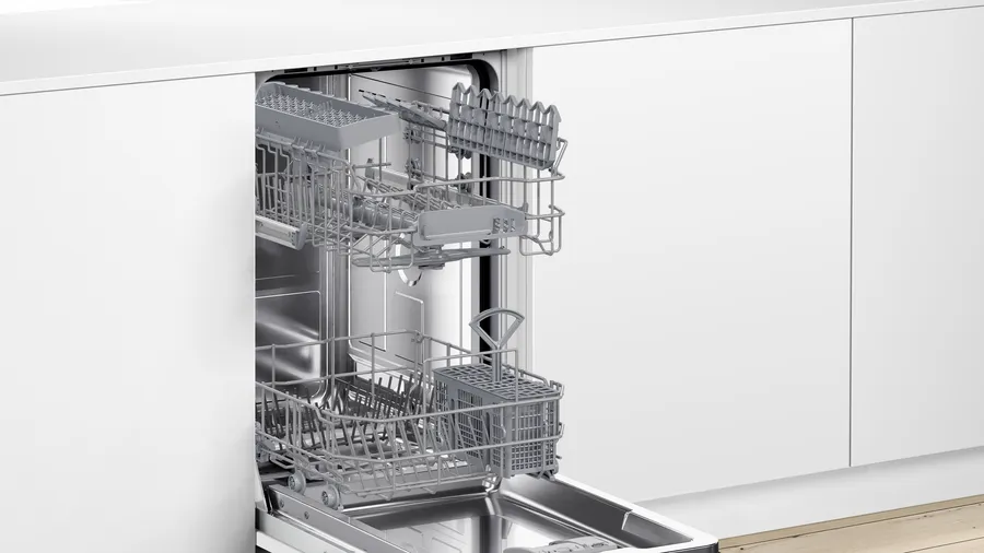 BOSCH- Série 2 Lave-vaisselle encastrable avec bandeau 45 cm Acier brossé – Image 9