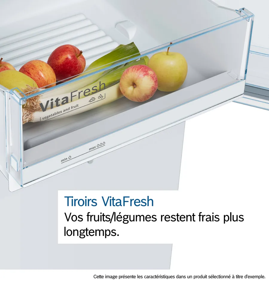Série 6 Réfrigérateur combiné intégrable 177.2 x 55.8 cm charnières pantographes – Image 4