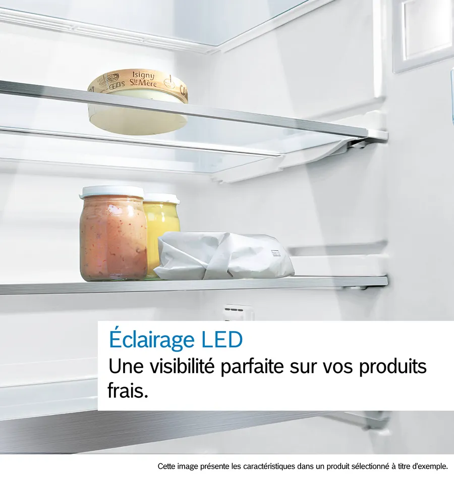 Série 4 Réfrigérateur multi-portes congélateur en bas 183 x 90.5 cm Acier brossé noir anti-traces, Total No Frost – Image 16