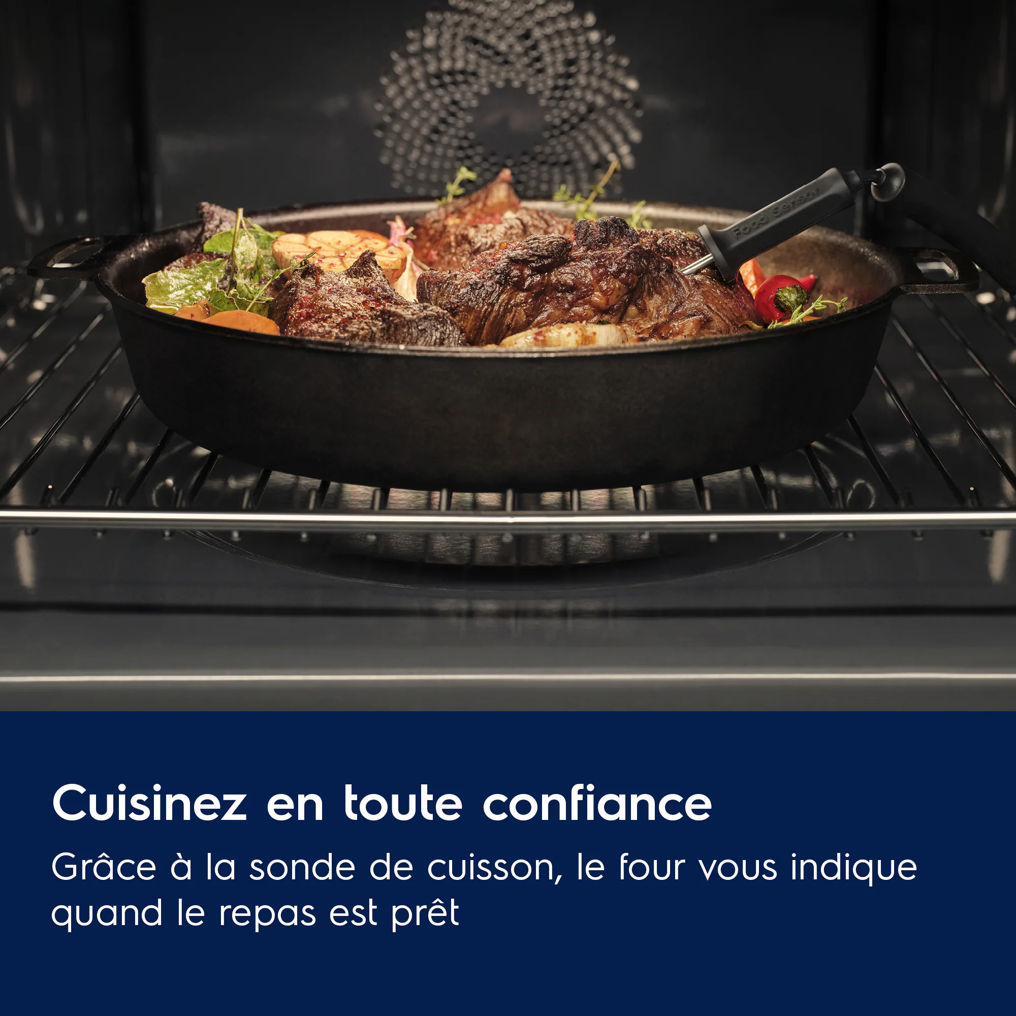 Four Encastrable Email lisse Compact 800 MealAssist CombiQuick EVL9E2XT – Image 8