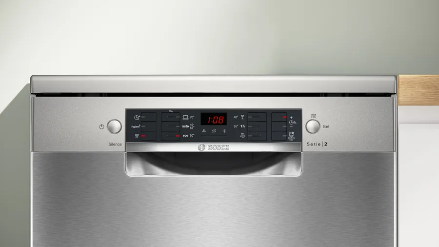 Série 2 Lave-vaisselle pose-libre 60 cm Acier brossé anti-traces SMS26AI01F – Image 6