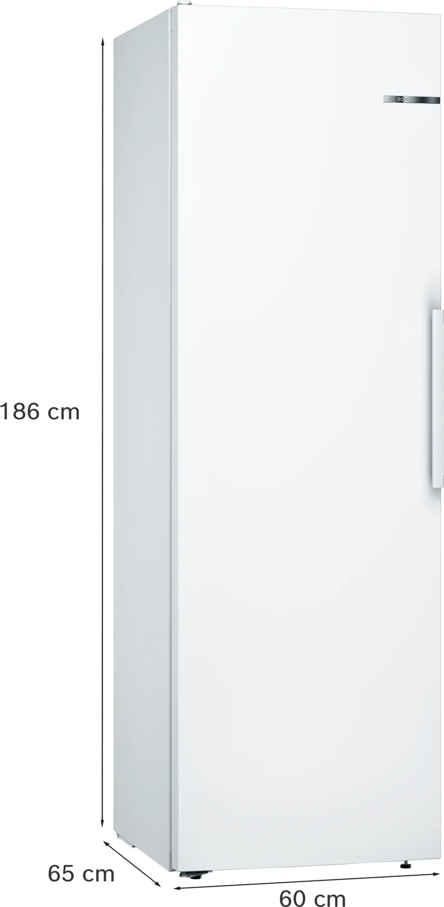 Série 4 Réfrigérateur pose-libre 186 x 60 cm Blanc KSV36VWEP – Image 7