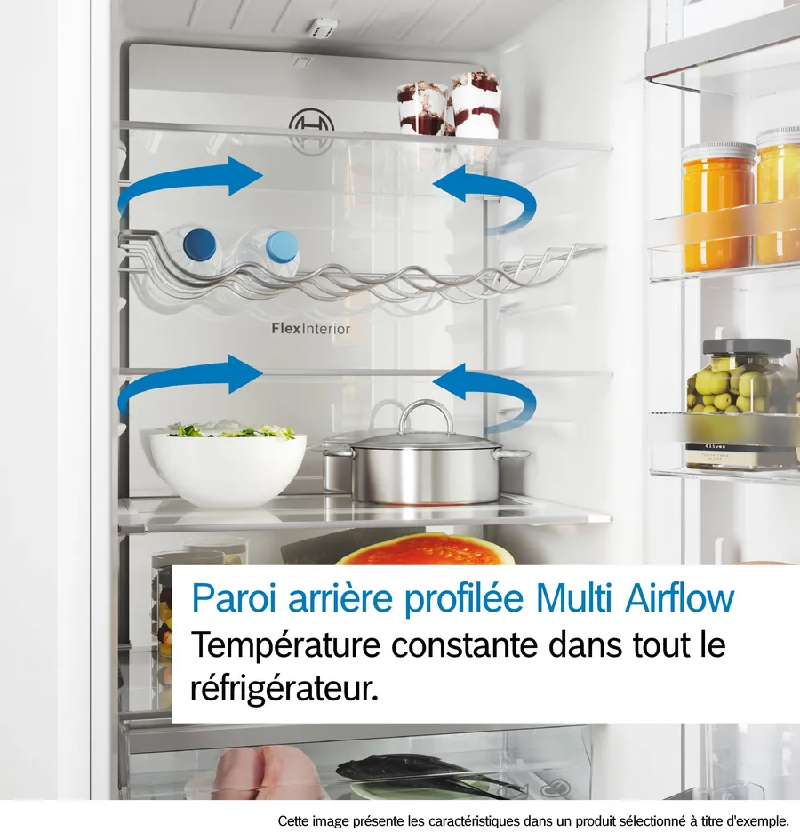 Série 4 Réfrigérateur multi-portes congélateur en bas 183 x 90.5 cm Acier brossé anti-traces, Total No Frost KFN96VPEA – Image 19