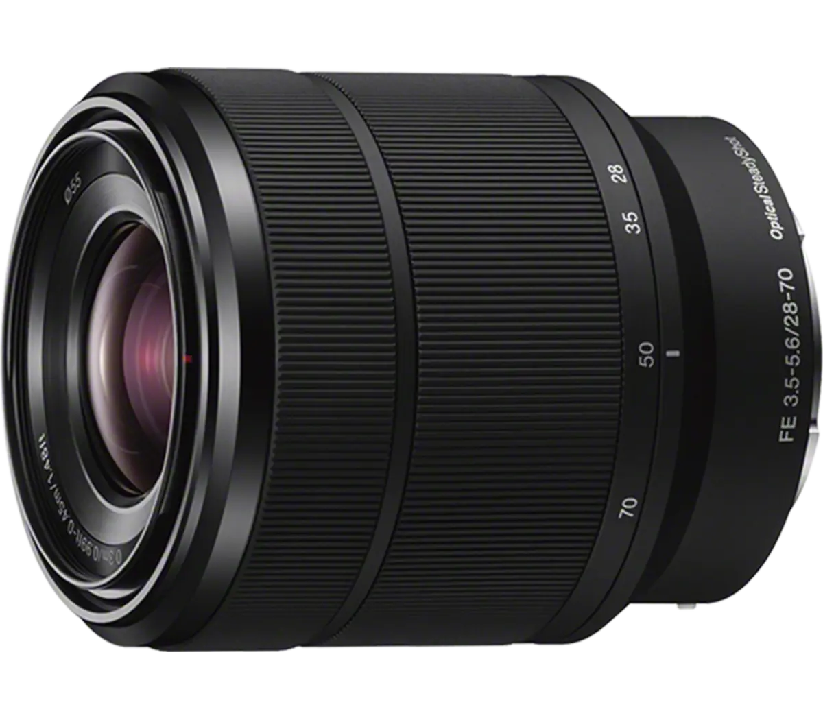 Objectif zoom standard plein format FE 28-70 mm F3.5-5.6 OSS avec SteadyShot optique Modèle : SEL2870