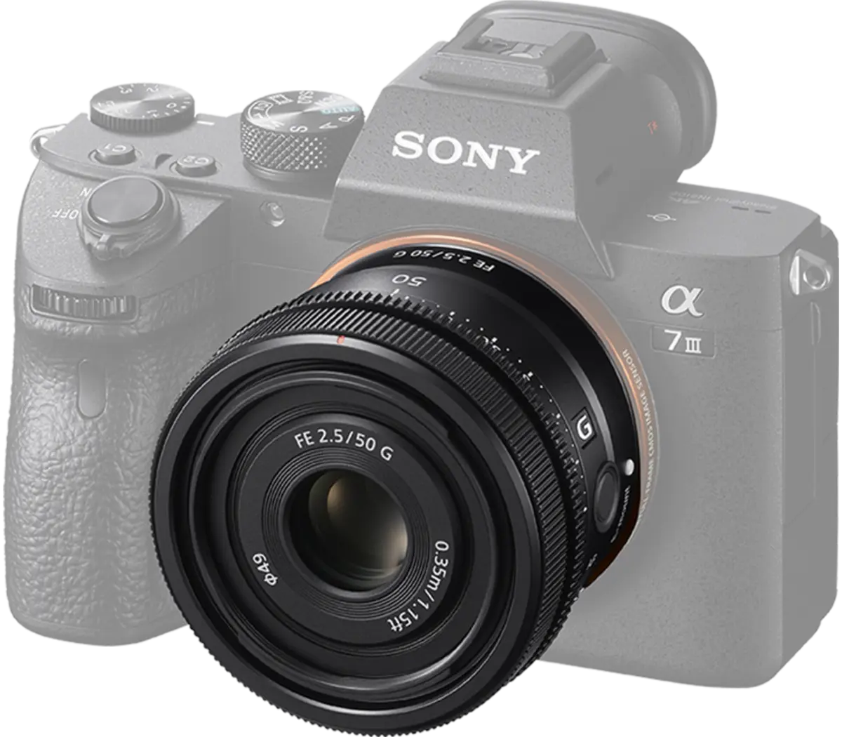 Objectif FE 50 mm F2,5 G Standard Prime G plein format Modèle : SEL50F25G – Image 6