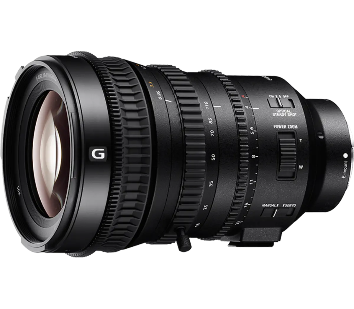 Objectif E PZ 18–110 mm F4 G OSS APS-C Standard Power Zoom G avec SteadyShot optique Modèle : SELP18110G – Image 2