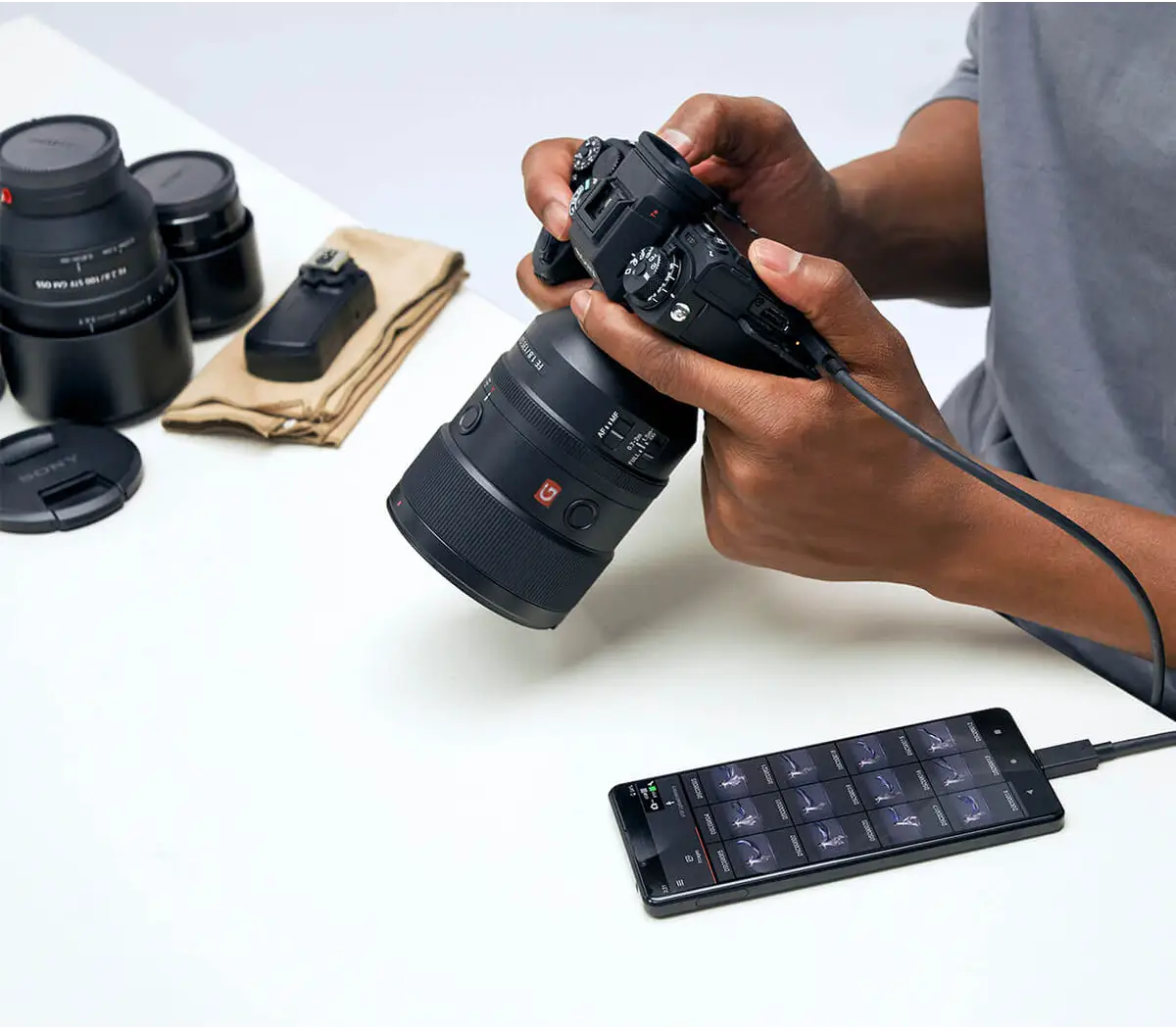 Alpha 1 - Appareil photo à objectif interchangeable plein format 50,1 MP, 30 FPS, 4K/120p/8K/30p Modèle : ILCE-1 – Image 4