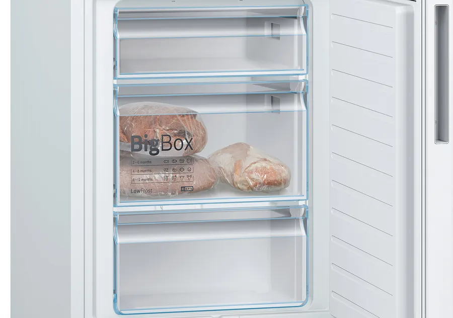 Série 6 Réfrigérateur combiné pose-libre 201 x 60 cm Blanc KGE39AWCA – Image 10