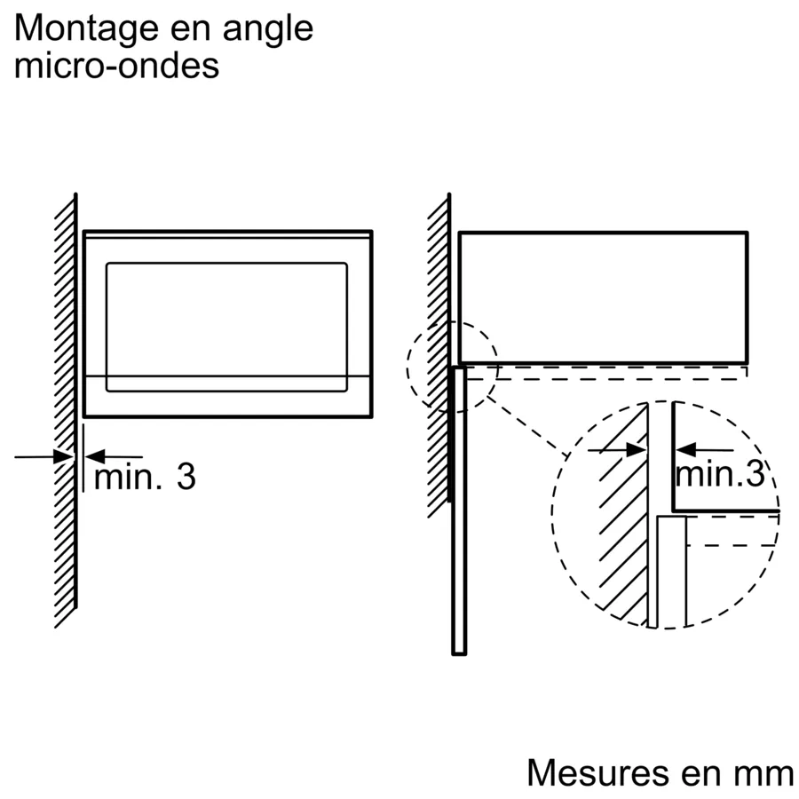 Micro-ondes intégrable 59 x 38 cm Inox – Image 6