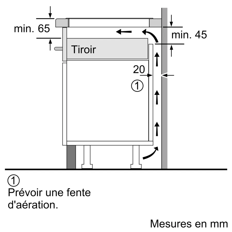 Table à induction 80 cm sans cadre PVW831HC1E – Image 10
