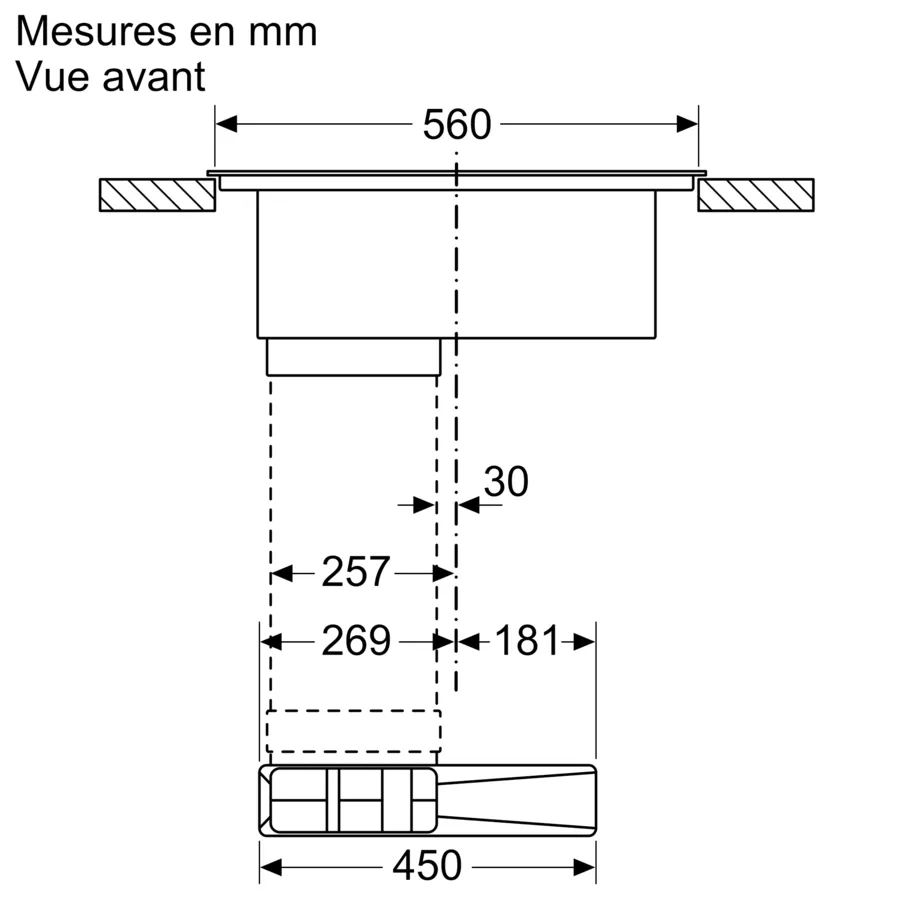 Table induction aspirante 70 cm sans cadre PVQ711H26E – Image 24
