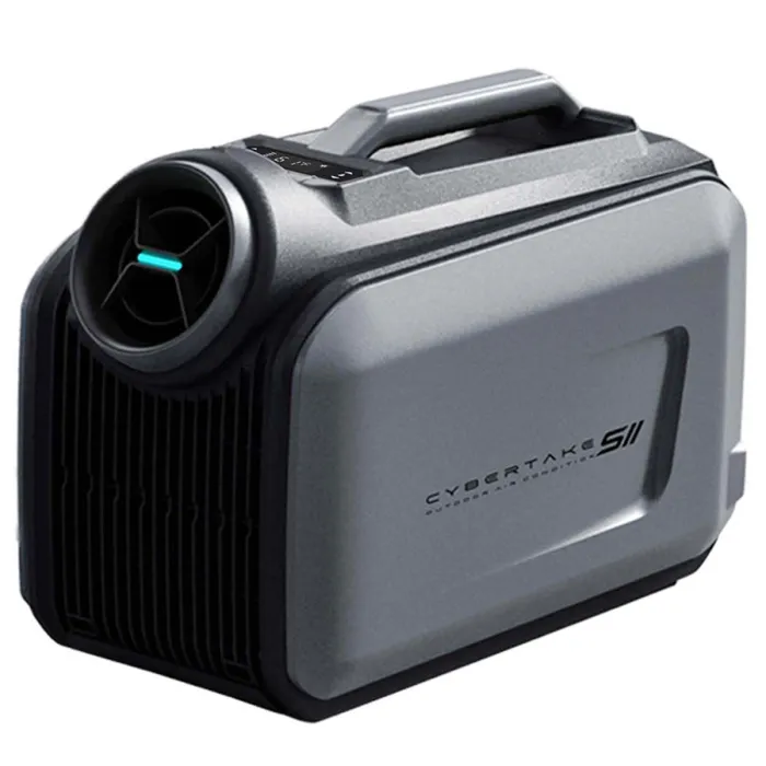 CYBERTAKE S2 Pro Climatiseur Extérieur Portable - Refroidissement et Chauffage Rapides - Système de Drainage Actif - 6 Modes